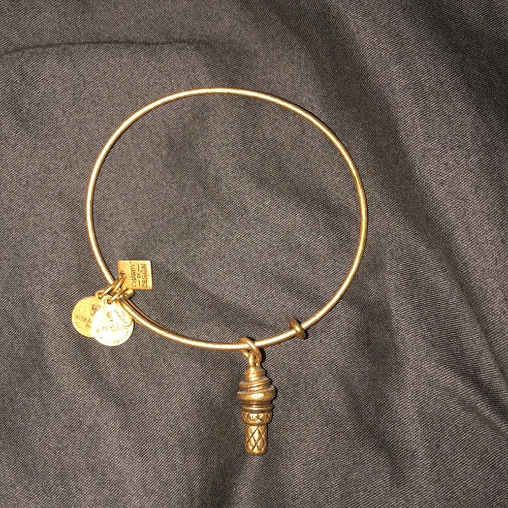 Alex and Ani Ice Cream Cone bracelet